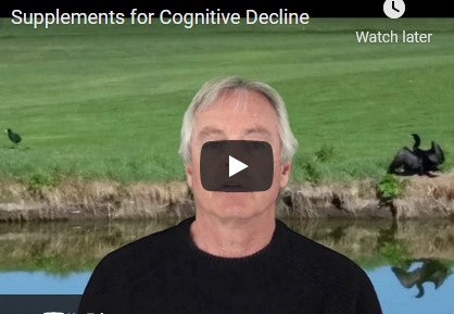 Supplements & Early Onset Cognitive Decline (video)