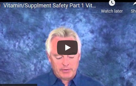 Vitamin/Supplement Safety Part 1 Vitamin E (video)