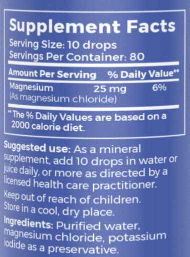 BodyBio Liquid Magnesium 2 oz.