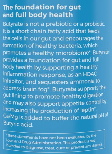 BodyBio Calcium/Magnesium Butyrate 250 caps