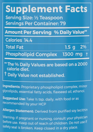 BodyBio PC (phosphatidylcholine) 8 oz. Liquid