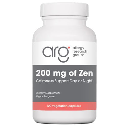 Allergy Research Group 200 mg of Zen 120vc