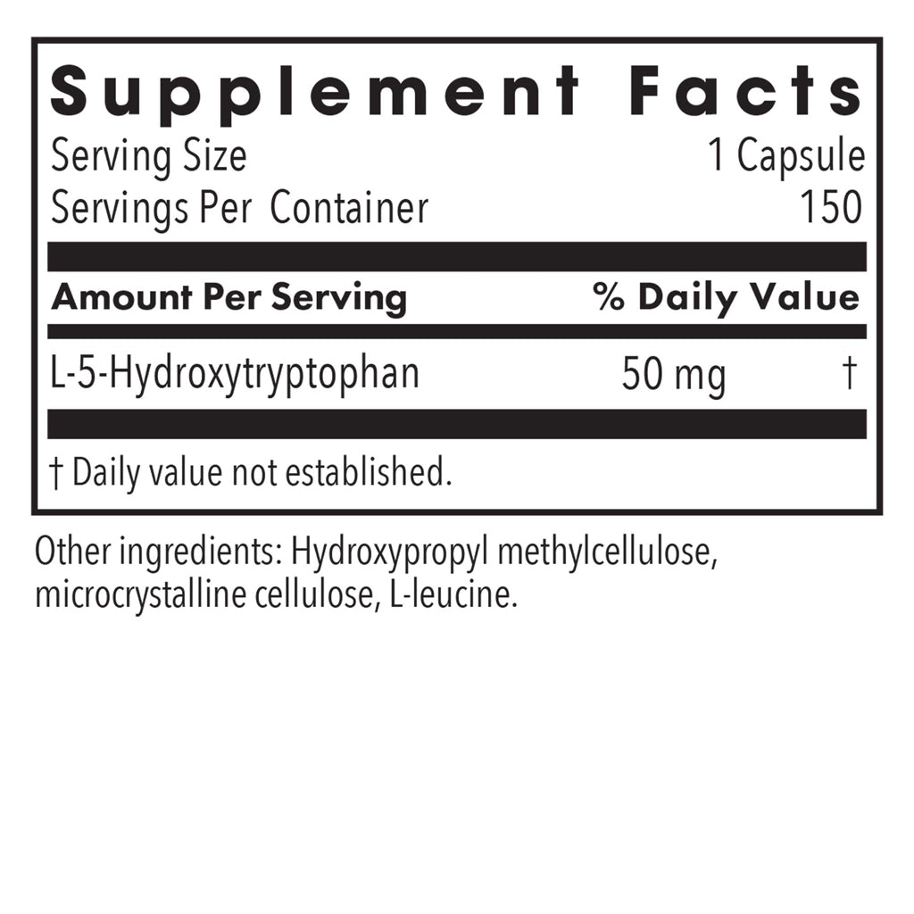 Allergy Research Group 5-HTP 50mg 150c