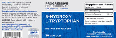 Progressive Labs 5-Hydroxy-L-Tryptophan 100mg 30c