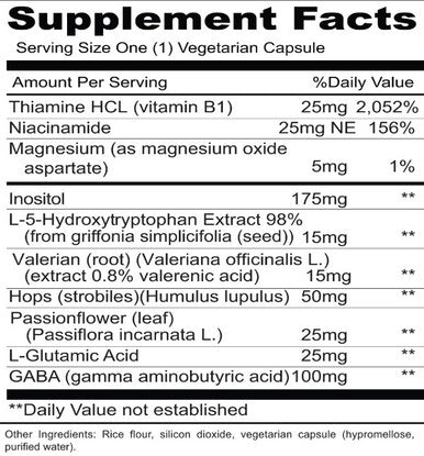 Priority One 5-Hydroxy Gaba 90vc