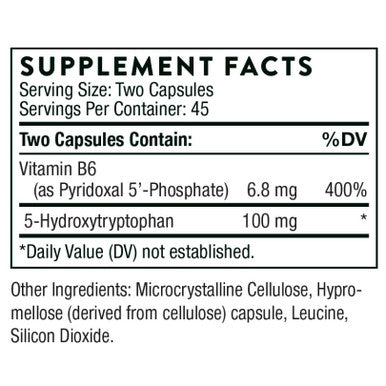 Thorne 5 Hydroxytryptophan (HTP) 90c