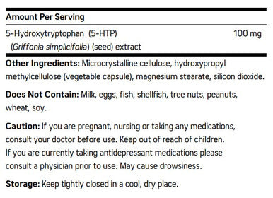 NuMedica 5-HTP 100mg 60c