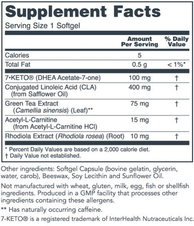 Protocol for Life Balance 7-Keto LeanGels 60sg