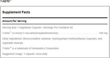 Douglas Laboratories 7-Keto (100mg) 60c