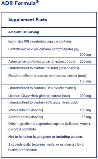 Pure Encapsulations ADR Formula 120c