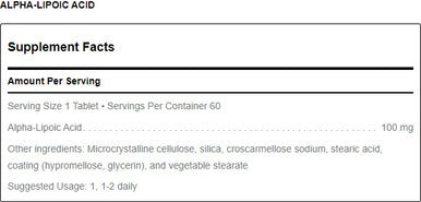 Douglas Laboratories Alpha-Lipoic Acid 60T