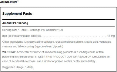 Douglas Laboratories Amino-Iron 100T