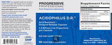 Progressive Labs Acidophilus D. R. 90c