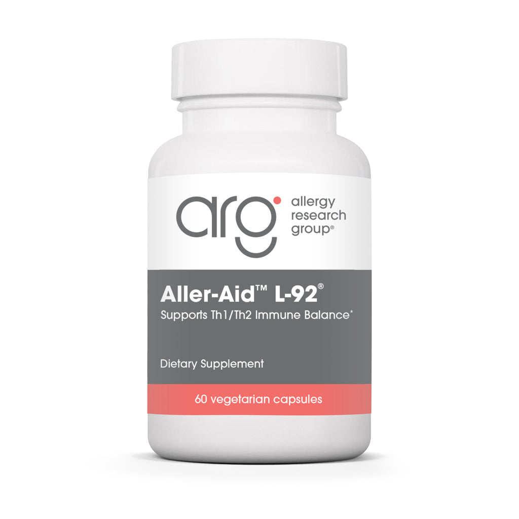 Allergy Research Group Aller-Aid L-92 with L.Acidophilus L-92 60vc