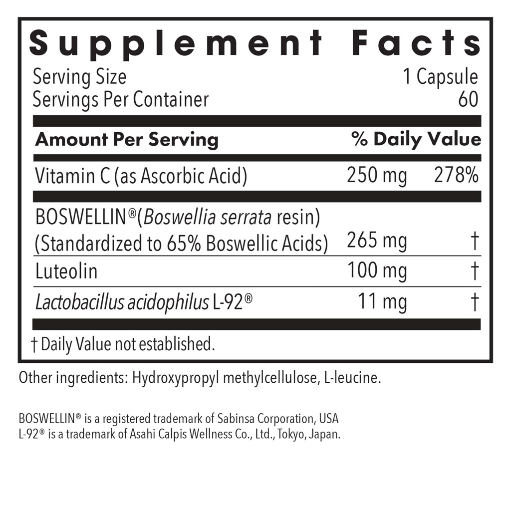 Allergy Research Group Aller-Aid L-92 with L.Acidophilus L-92 60vc