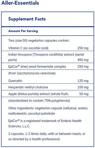 Pure Encapsulations Aller Essentials 120c