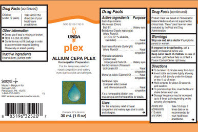 UNDA Allium Cepa Plex 30 ml