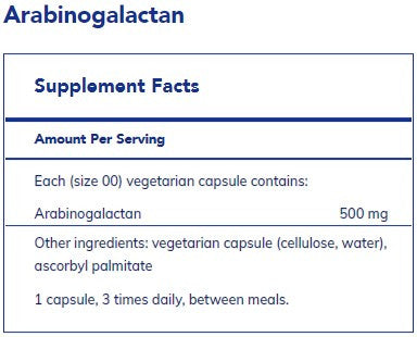 Pure Encapsulations Arabinogalactan 90c