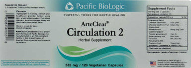 Pacific Biologic ArteClear: Circulation 2 120vc