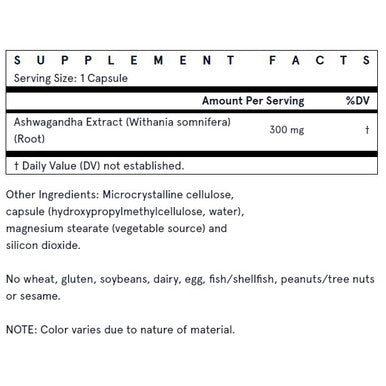 Jarrow Formulas Ashwagandha 120vc