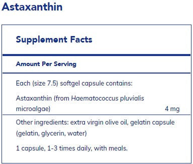 Pure Encapsulations Astaxanthin 120c