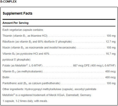 Douglas Laboratories B-Complex 60c