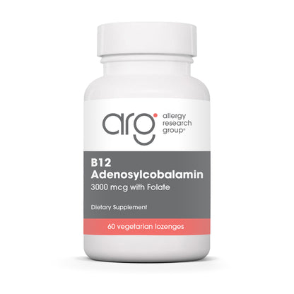 Allergy Research Group B12 Adenosylcobalamin 3,000mg 60vc Lozenges