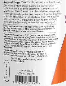 Now Foods Beta-Sitosterol plant sterols 180sg