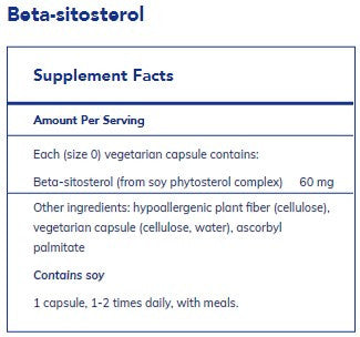 Pure Encapsulations Beta-sitosterol 270c