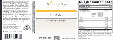 Integrative Therapeutics Bio-Zyme 200T