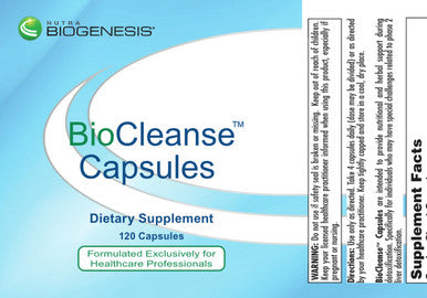 Nutra BioGenesis BioCleanse 120c