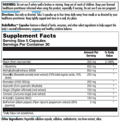 Nutra BioGenesis BioInflaMax 150 vc