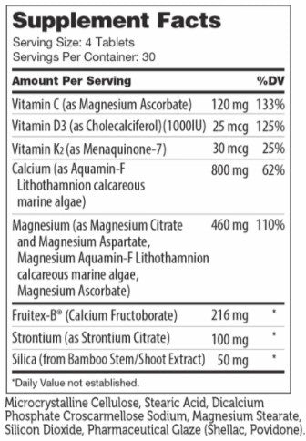 Advanced Nutrition by Zahler BoneFactor 120t