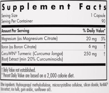 Allergy Research Group Boron Joint with CurcuWIN 90vc