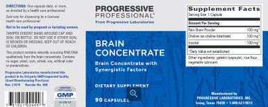 Progressive Labs Brain Concentrate 90c