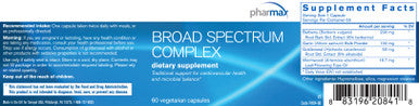 Pharmax Broad Spectrum Complex 60c