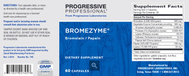 Progressive Labs Bromezyme 60c