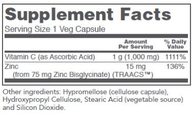 Protocol for Life Balance C-1000 + Zinc-15 120vc