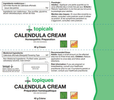 UNDA Calendula Cream 40 g