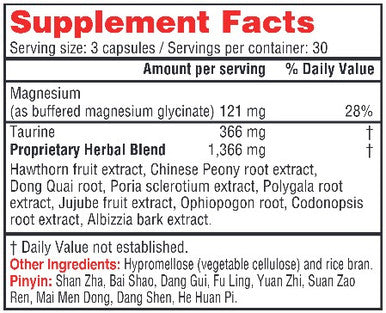 Health Concerns Calm Spirit 90 Capsules