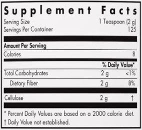 Allergy Research Group Cellulose Powder 250grams