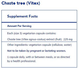 Pure Encapsulations Chaste tree (vitex) 60c