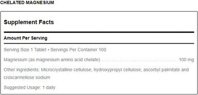 Douglas Laboratories Chelated Magnesium 100T