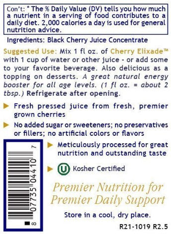 Premier Research Labs Cherry Elixade 16 oz