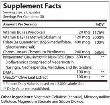 Advanced Nutrition by Zahler CholestStall 60c