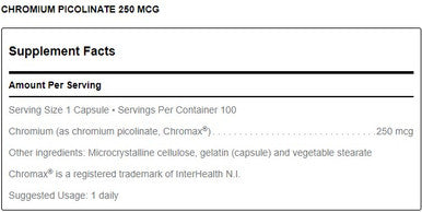 Douglas Laboratories Chromium Picolinate 100c