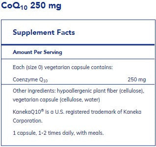 Pure Encapsulations CoQ10 250mg 60c