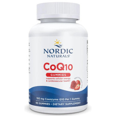 Nordic Naturals CoQ10 60 Gummies Strawberry Flavor