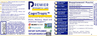 Premier Research Labs Cognitropic 120c