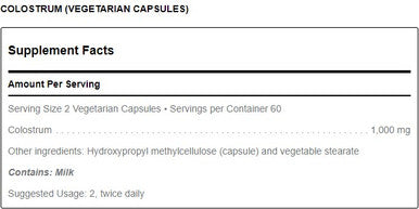 Douglas Laboratories Colostrum 100% Pure New Zeland caps 120c